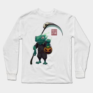 A Frog and His Son Halloween Long Sleeve T-Shirt